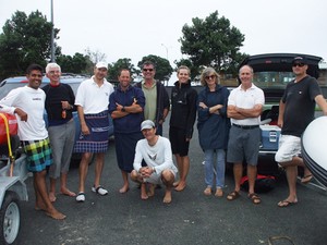 The Sunday team - Wetas Volvo racer chasing, March 17 & 18 2012 photo copyright SW taken at  and featuring the  class
