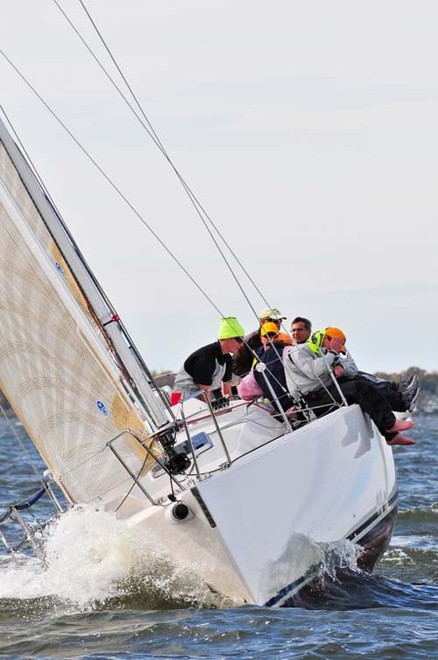 Paul Milo’s J/109 Vento Solare took first place in IRC 3. ©  Dan Phelps/Spinsheet Magazine http://www.spinsheet.com/