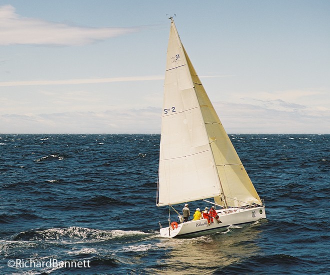 Lou and the gang head South once more aboard Challenge. - Sydney Hobart Race © Richard Bennett Photography