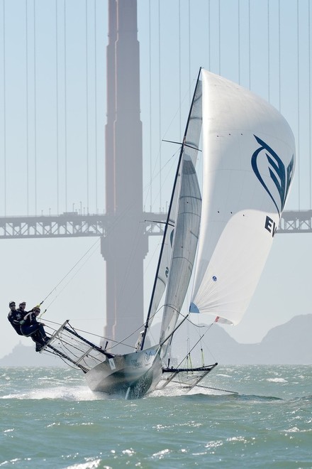 Events Clothing in San Francisco, they were the third placed New Zealand boat in the Nespresso series © Christophe Favreau http://christophefavreau.photoshelter.com/