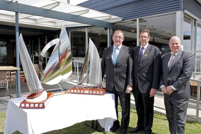 The Festival of Sails IRC Trophies on display - Festival of Sails 2013 Launch, Royal Geelong Yacht Club © Teri Dodds http://www.teridodds.com
