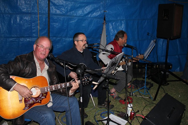 Back for their second year the band was fantastic! - 2012 Seawind Owners Pittwater Regatta © Brent Vaughan