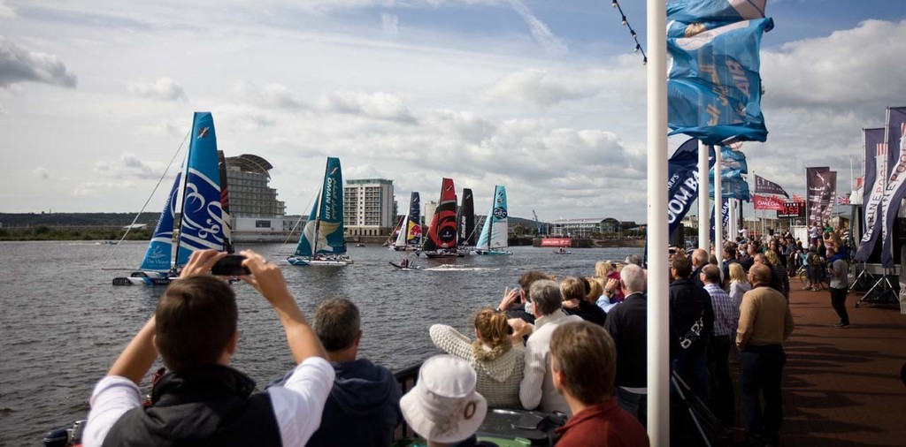 Oman Air & The Wave, Muscat racing on Day 2 in Cardiff © Lloyd Images http://lloydimagesgallery.photoshelter.com/