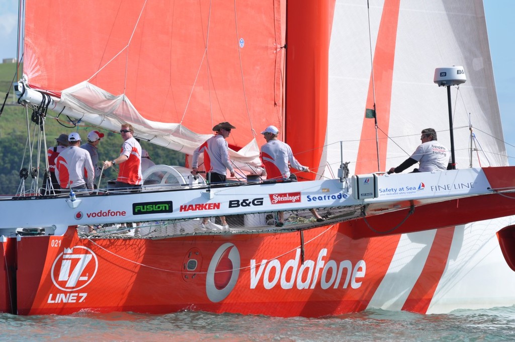 TeamVodafoneSailing photo copyright Suellen Hurling  taken at  and featuring the  class