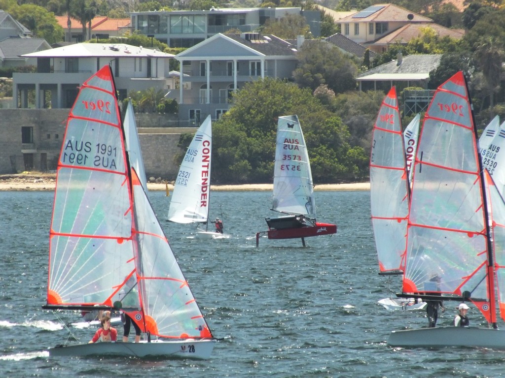 Boats everywhere! - International Classes Regatta photo copyright Jeff Spence taken at  and featuring the  class