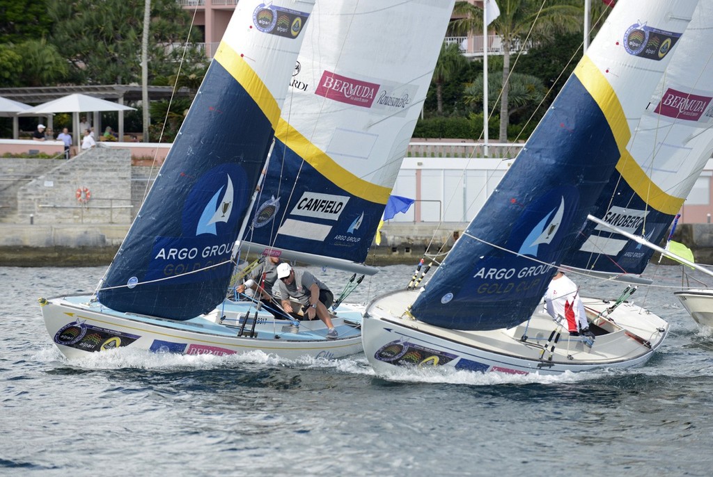 Alpari World Match Racing Tour - Argo Group Gold Cup Bermuda Day 2: Qualifying rounds in Hamilton Harbour<br />
Group 2 © Rick Tomlinson /AWMRT http://www.wmrt.com