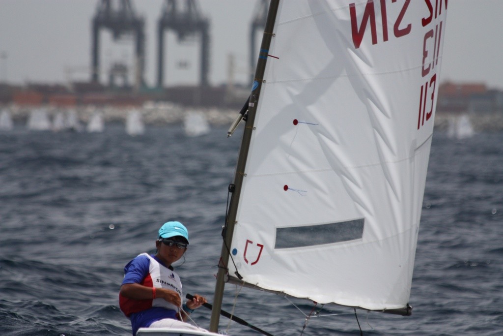 Another win for Singapore -Day 4 2012 Optimist Worlds © John Adair