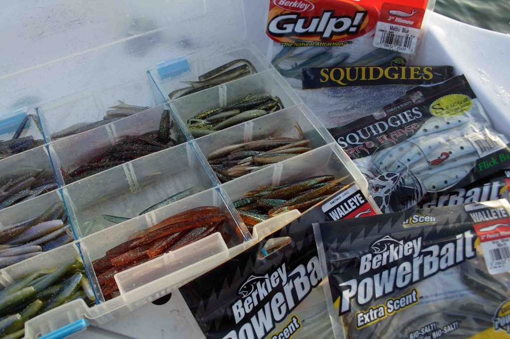 When embarking on a soft plastics mission make sure you have a variety at your disposal. photo copyright Jarrod Day taken at  and featuring the  class