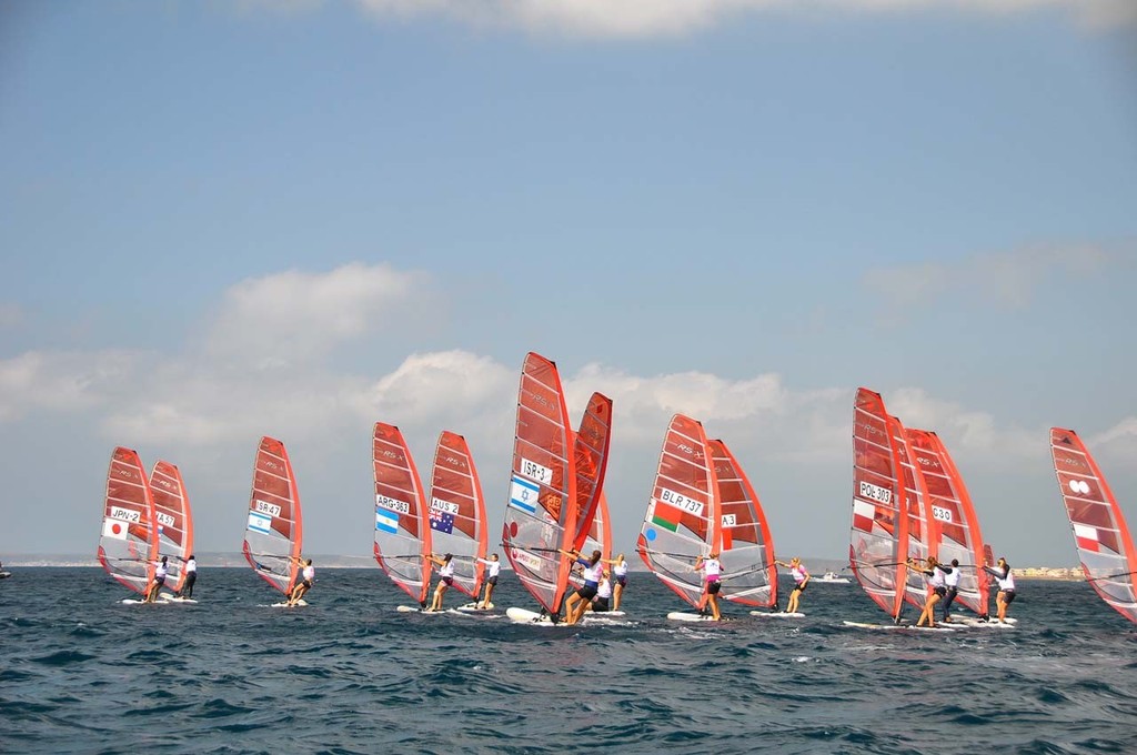 2012 RS:X Youth World Windsurfing Championships photo copyright Rory Ramsden taken at  and featuring the  class