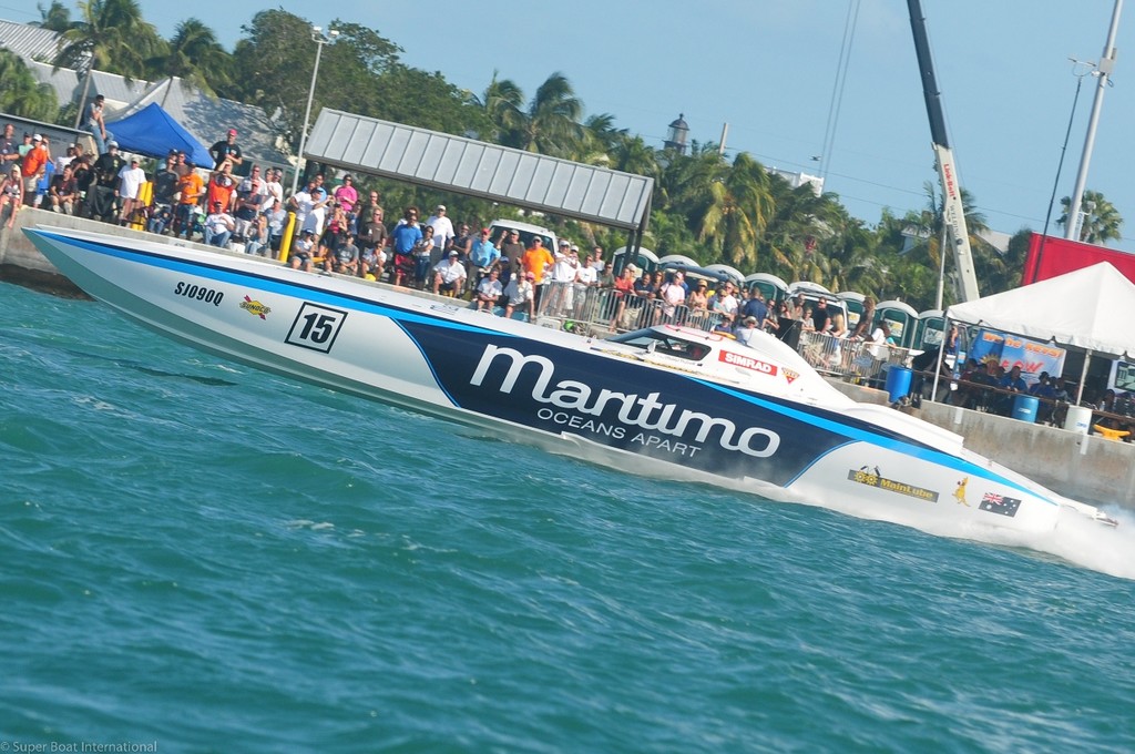 The champion Maritimo raceboat competing at Key West, US photo copyright Maritimo Offshore Racing taken at  and featuring the  class