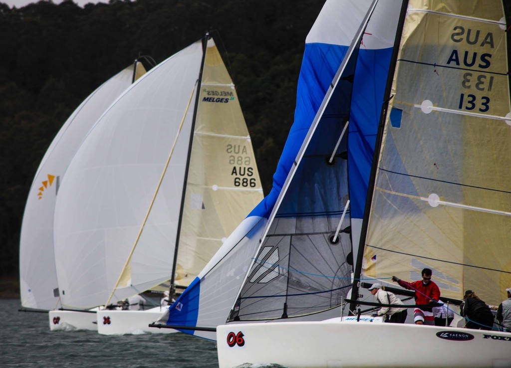 2012 One Sail Melges 24 NSW State Titles photo copyright Ash Stephens taken at  and featuring the  class