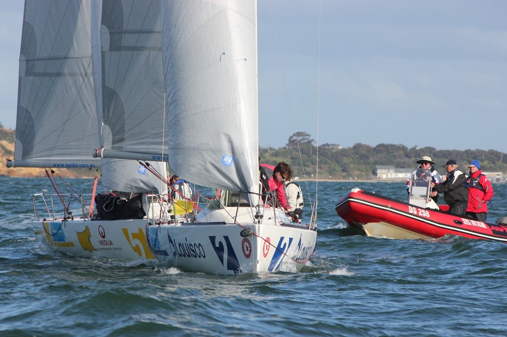 The Grand Final Match-Up - Australian Open and Australian Women's Match Racing Championships photo copyright CYCA Staff Pam Scrivenor taken at  and featuring the  class