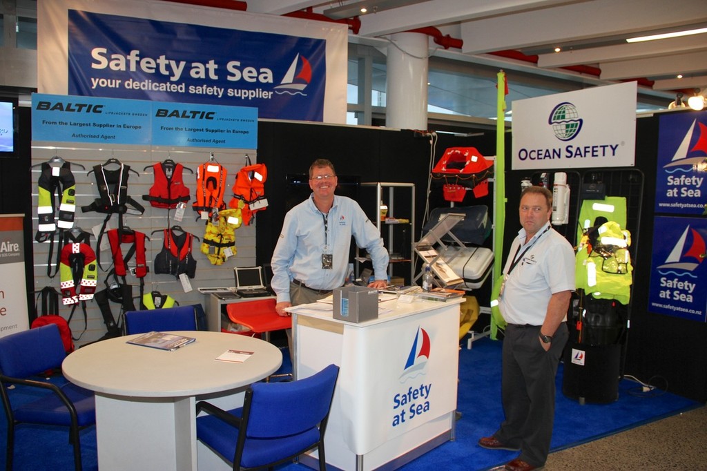 Safety at Sea - 2012 Auckland On the Water Boat Show © Richard Gladwell www.photosport.co.nz