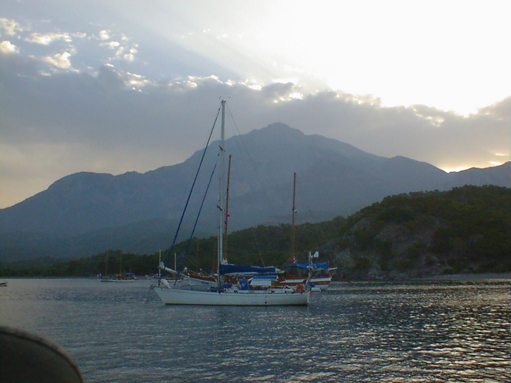 Turkish coastline photo copyright  SW taken at  and featuring the  class