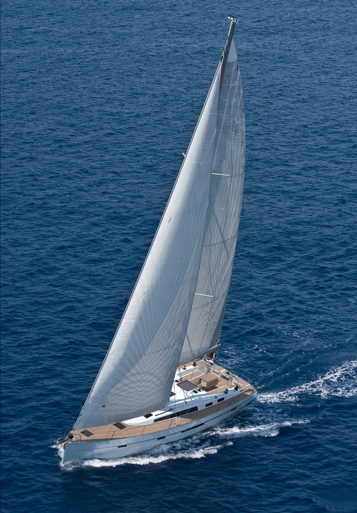 Bavaria&rsquo;s new Cruiser 56 under sail photo copyright Bavaria Yachts Australia http://www.bavariasail.com.au taken at  and featuring the  class