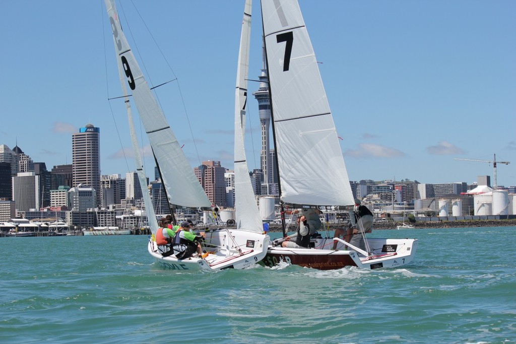 Day 3 NZ National Match Racing Championships photo copyright RNZYS Media taken at  and featuring the  class