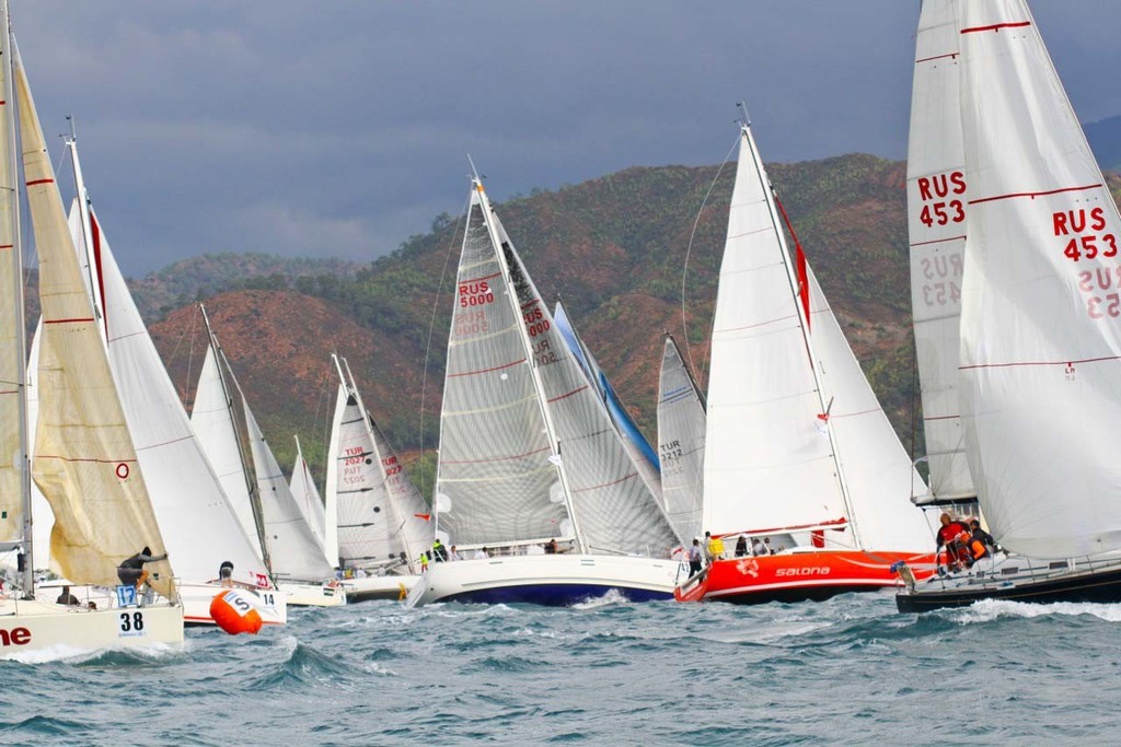 2012 Marmaris International Race Week photo copyright  Icarus Sailing Media http://www.icarussailingmedia.com/ taken at  and featuring the  class