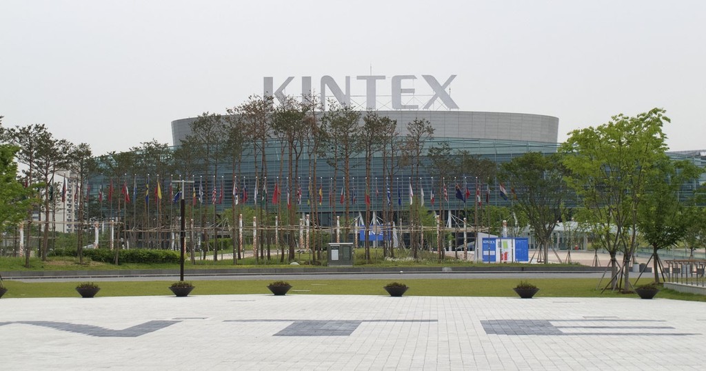 KINTEX. Huge, and close to Incheon airport and metropolitan Seoul. photo copyright Guy Nowell http://www.guynowell.com taken at  and featuring the  class
