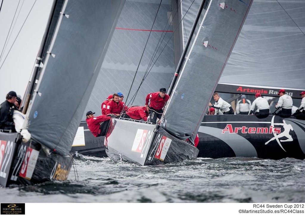 Katusha (RUS) - RC44 Sweden Cup 2012 photo copyright RC44 Class/MartinezStudio.es taken at  and featuring the  class