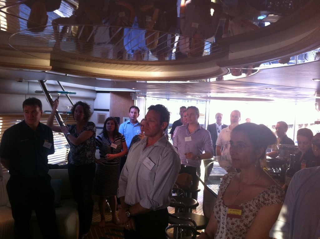 Networking Event Aboard MY Seven Star photo copyright AIMEX  taken at  and featuring the  class