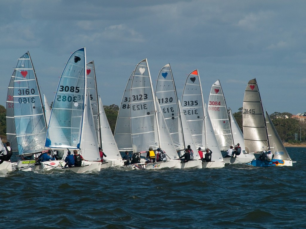 This Christmas the Cherub class will be celebrating over 50 years of comprtitive sailing opportunities for young Australian sailors. - Cherub National Championships 2012-13 photo copyright Photofluid Photofluid taken at  and featuring the  class