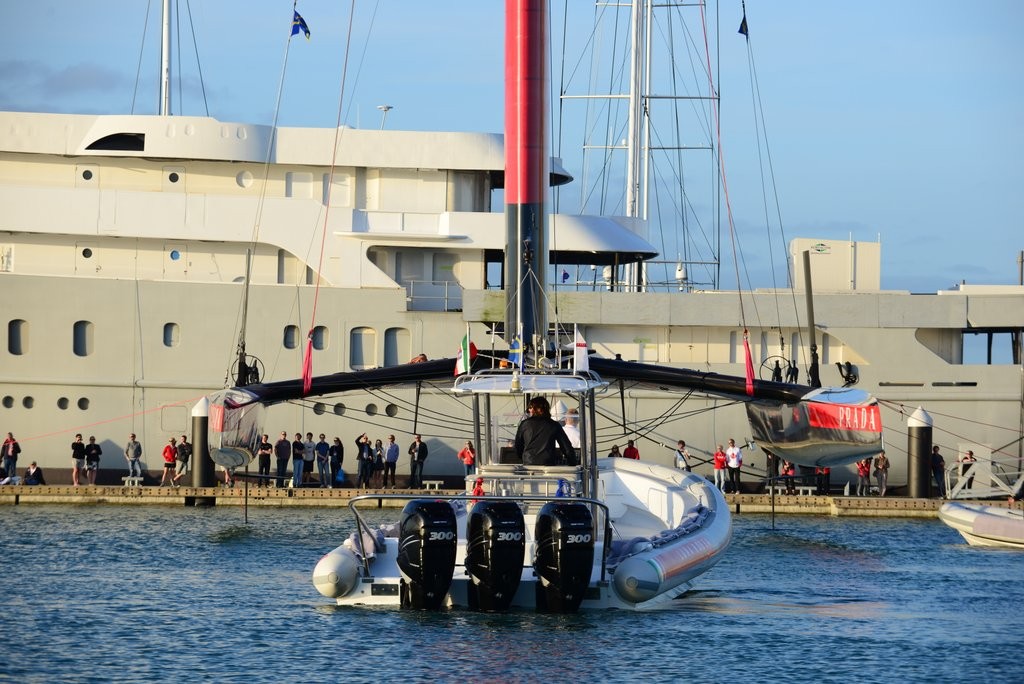 PI8 6307 - Luna Rossa Challenge 2013 - Launch October 26, 2012 Auckland photo copyright Sail-World.com/NZ  taken at  and featuring the  class