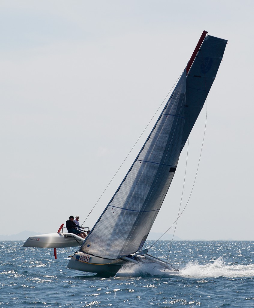 Phuket King's Cup 2012. Sweet Chariot. photo copyright Guy Nowell taken at  and featuring the  class