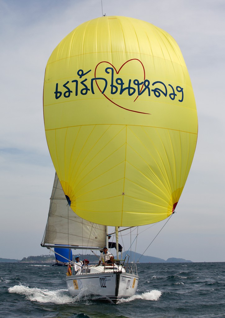 Phuket King's Cup 2012. Fidji Team Amanda. photo copyright Guy Nowell taken at  and featuring the  class