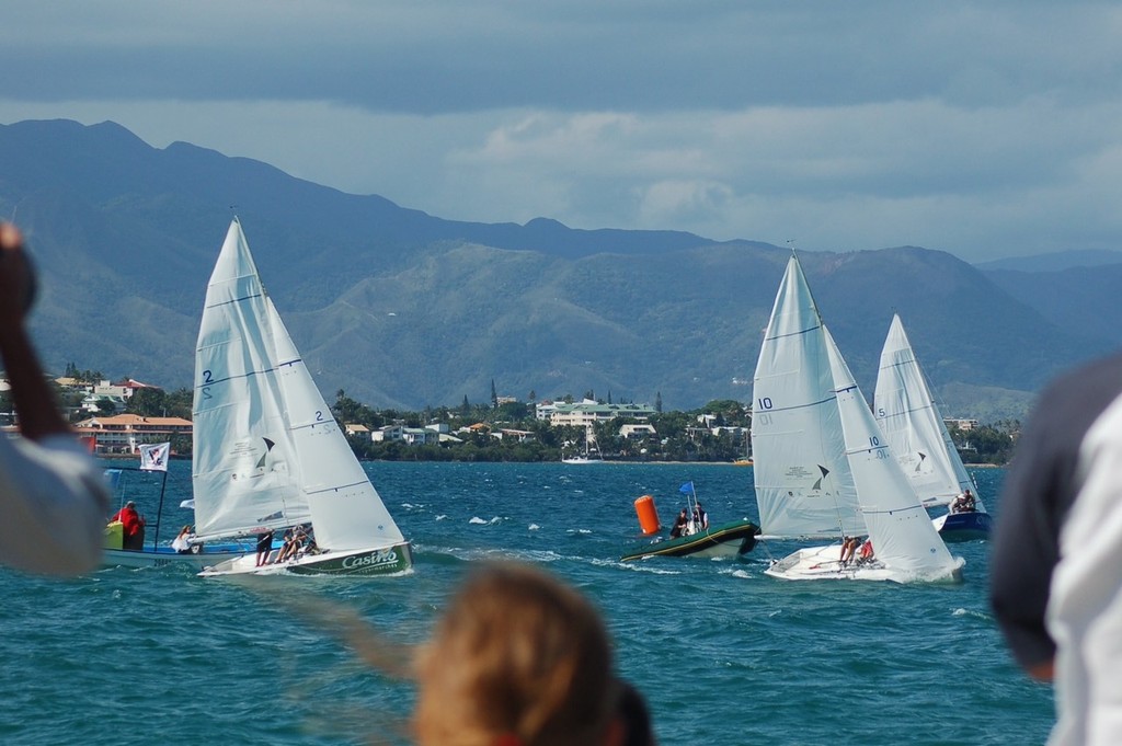 Elliott Match Racing Noumea, November 2012 photo copyright Brian Haybittle taken at  and featuring the  class