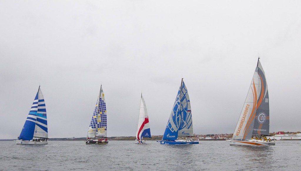 The start of the final leg,  2012 Nord Stream Race, Visby photo copyright onEdition http://www.onEdition.com taken at  and featuring the  class