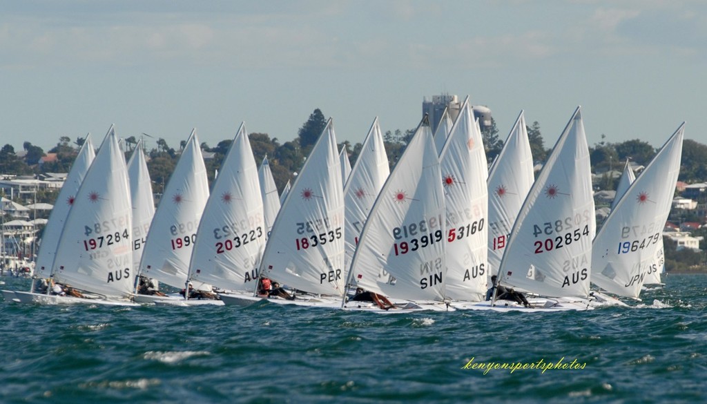 Final Day - Laser Radial Mens World Championship 2012 photo copyright Mike Kenyon http://kenyonsportsphotos.com.au/ taken at  and featuring the  class