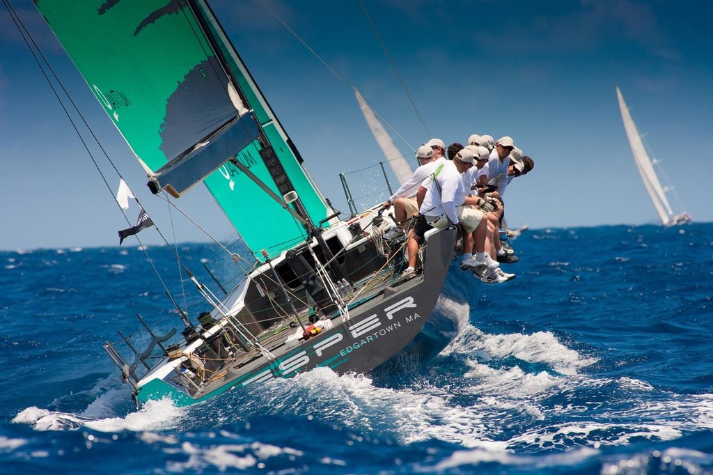 Vesper wins the RACING Class at Les Voiles de St. Barth 2011 photo copyright Christophe Jouany / Les Voiles de St. Barth http://www.lesvoilesdesaintbarth.com/ taken at  and featuring the  class