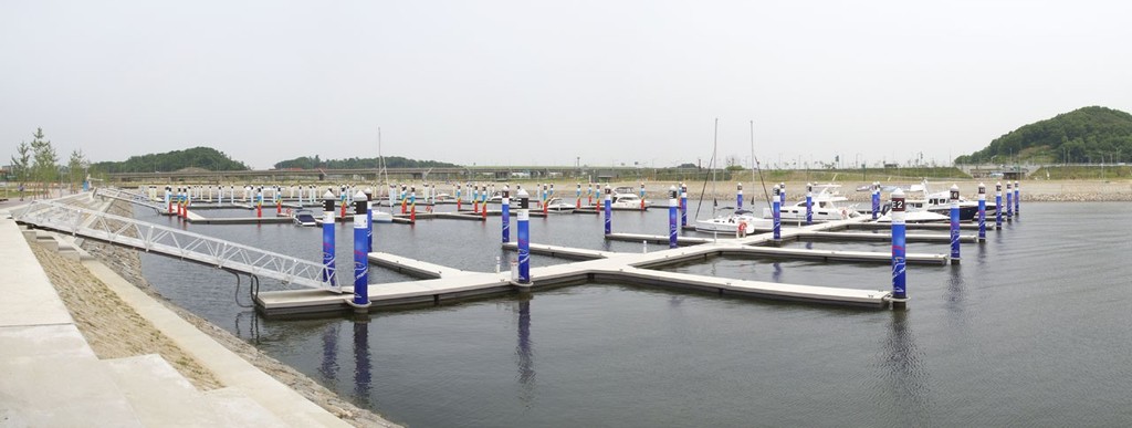 Incheon Marina. Ready for customers. photo copyright Guy Nowell http://www.guynowell.com taken at  and featuring the  class