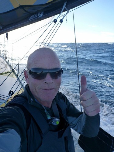 Gamesa skipper Mike Golding (GBR) © Mike Golding Yacht Racing http://www.mikegolding.com