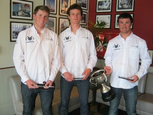 Christ Steele (right) wins NZ Youth Match Racing Nationals - New Zealand Youth Match Racing Championships photo copyright Port Nicholson Yachting Trust taken at  and featuring the  class
