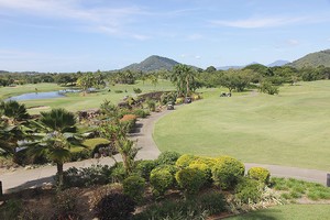 Didn't bring your clubs? No problem - Paradise Palms has them for hire, so you can still get a round in. photo copyright  John Curnow taken at  and featuring the  class