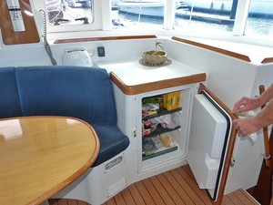 Not sure if the foodstuffs count as part of the 'As is-Where is' sales policy, but at least you'll see all of the boat before you buy. photo copyright Marine Auctions taken at  and featuring the  class