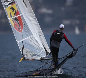 12_17104  ©Th.Martinez/Sea&Co.  CAMPIONE DEL GARDA - ITALY . 21 August  2012 . 
2012 ZHIK NAUTICA MOTH WORLDS. Day 2.
A5-Simon Payne(GBR3836) photo copyright Th Martinez.com http://www.thmartinez.com taken at  and featuring the  class
