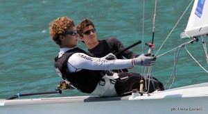 470 Junior European Championships photo copyright Elena Giolai taken at  and featuring the  class