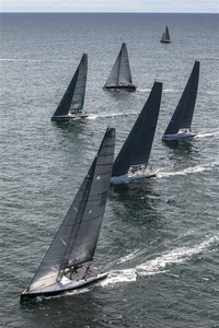 Jim Swartz's TP 52 VESPER and Ron O'Hanley's Cookson 50 PRIVATEER both in IRC 2 Class  - NYYC Race Week photo copyright  Rolex/Daniel Forster http://www.regattanews.com taken at  and featuring the  class