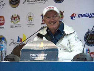 Peter Gilmour announces retirement - 2012 Monsoon Cup photo copyright Gareth Cooke - Subzero Images http://www.subzeroimages.com taken at  and featuring the  class