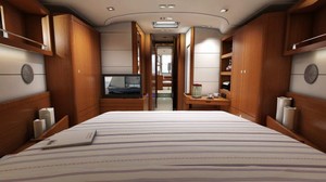 Beneteau Sense 55 - view from the main cabin photo copyright  SW taken at  and featuring the  class