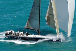 Peter Harburg’s 66-footer, Black Jack, will have Olympic Gold medallist Tom Slingsby aboard as tactician for next week’s Audi Hamilton Island Race Week photo copyright  Andrea Francolini / Audi http://www.afrancolini.com taken at  and featuring the  class