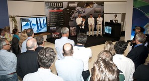 OC Sport team present the Extreme Sailing Series at the São Paulo Boat Show photo copyright Eduardo Antonialli, XYZ Live taken at  and featuring the  class