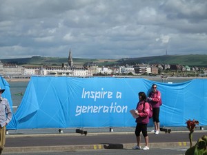 Inspire a generation - Weymouth UK photo copyright Peter Burling and Blair Tuke taken at  and featuring the  class