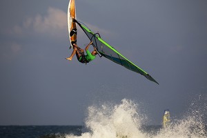 Kevin Pritchard - 2012 AWT Hatteras Wave Jam photo copyright  Kevin Pritchard / AWT http://www.americanwindsurfingtour.com/ taken at  and featuring the  class