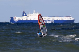 Koster heads out - 2012 PWA Cold Hawaii World Cup photo copyright  John Carter / PWA http://www.pwaworldtour.com taken at  and featuring the  class