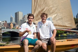 Mat Belcher, Will Ryan - image by Sail Melbourne (low-res) photo copyright Sail Melbourne taken at  and featuring the  class