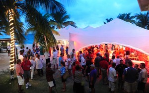 Nanny Cay beach party  BVI style - BVI Spring Regatta and Sailing Festival 2013 photo copyright Todd VanSickle / BVI Spring Regatta http://www.bvispringregatta.org taken at  and featuring the  class