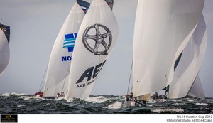 RC44 Fleet in Marstrand - RC44 Sweden Cup 2012 photo copyright MartinezStudio.es . taken at  and featuring the  class